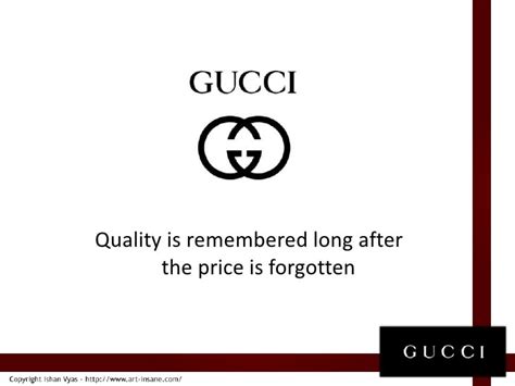 eslogan de gucci|who wrote the gucci slogan.